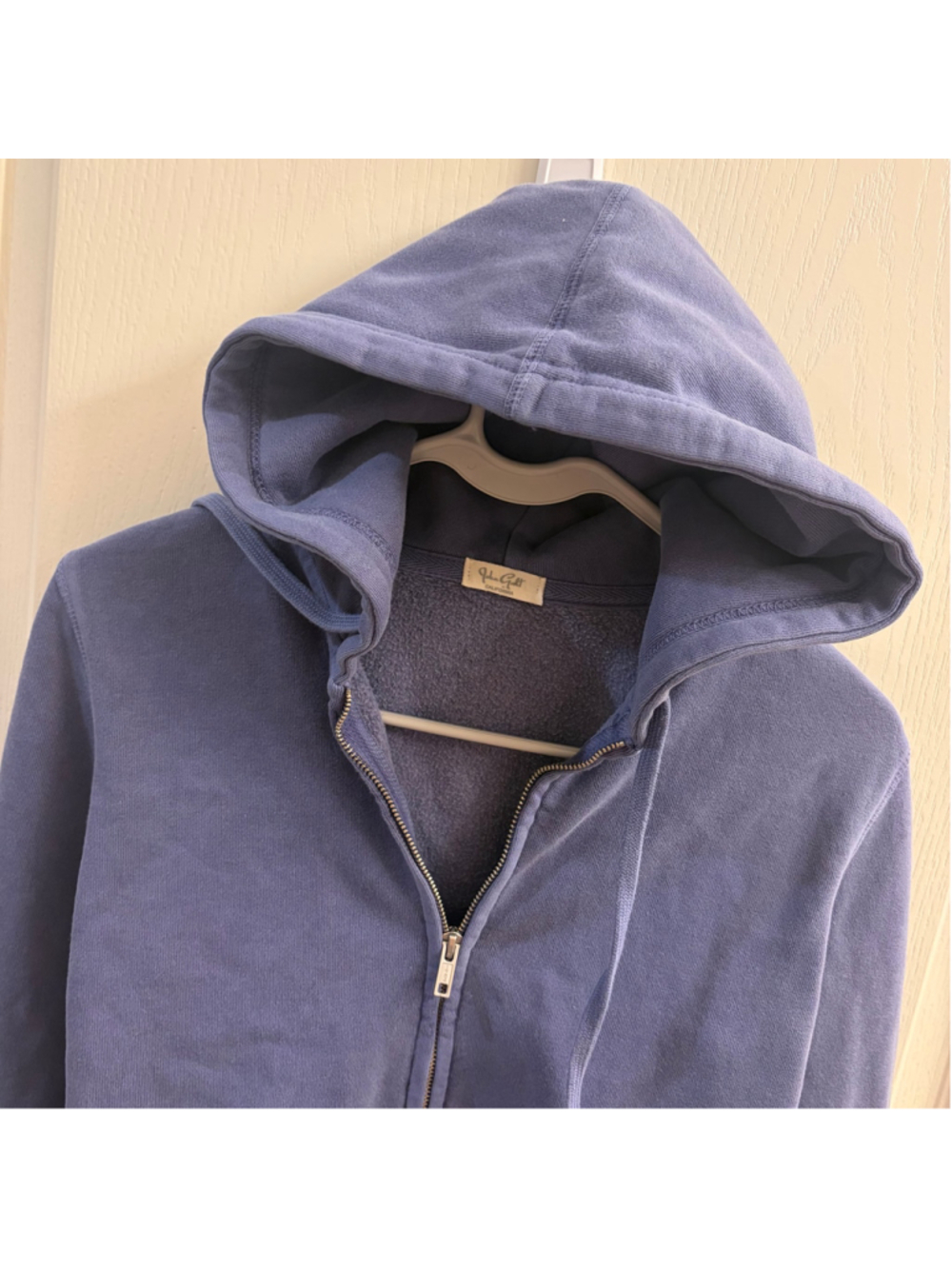 Women's John Galt Brandy Melville Zip-Up Hoodie Blue